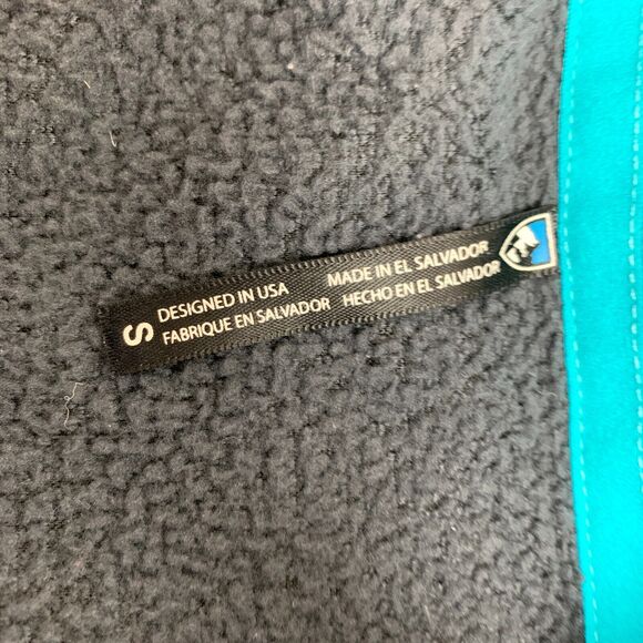 Kuhl Avalon Snap Fleece Jacket Womens S Small Gray 1/4 Button Pockets Pullover - Picture 11 of 16